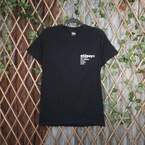 Small- Stussy strawberry LA NY paris london Toko skate shirt